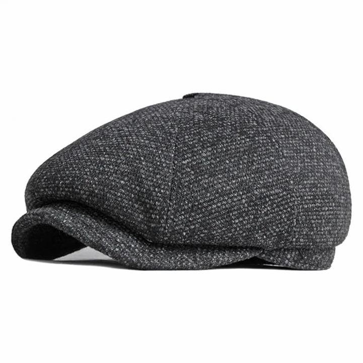 The Grant Cap - Coal Black