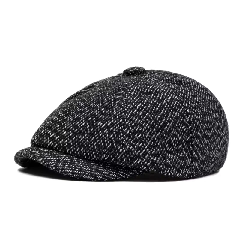 The Wilton Cap - Coal Black