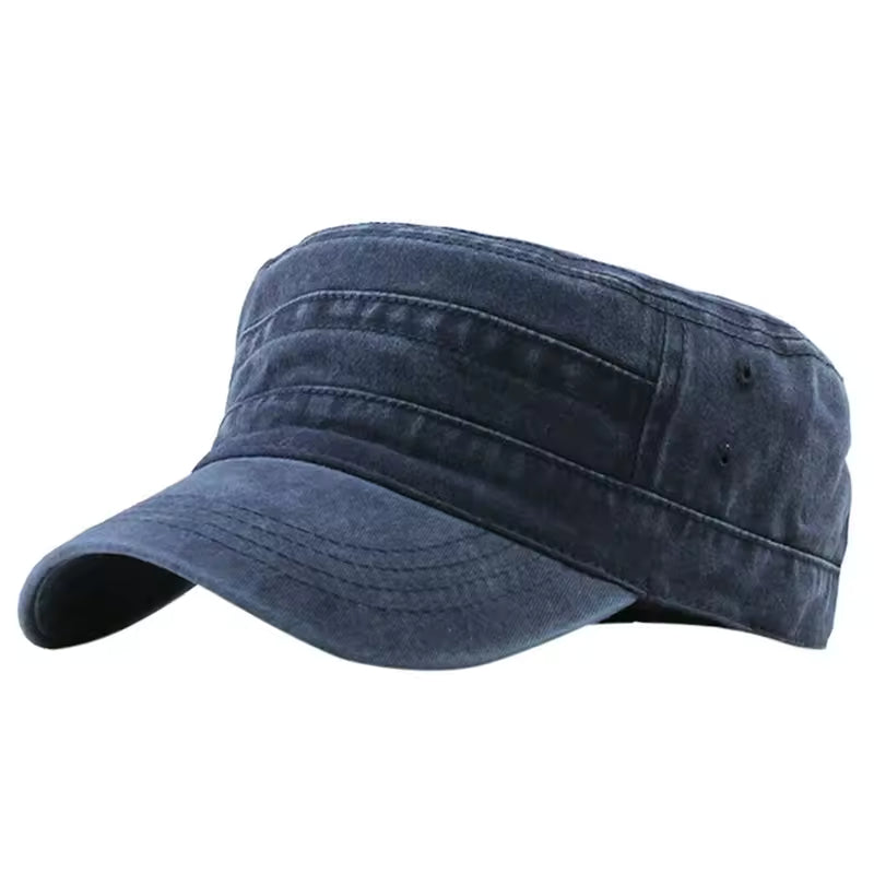 The Beckett Cap - Denim Blue