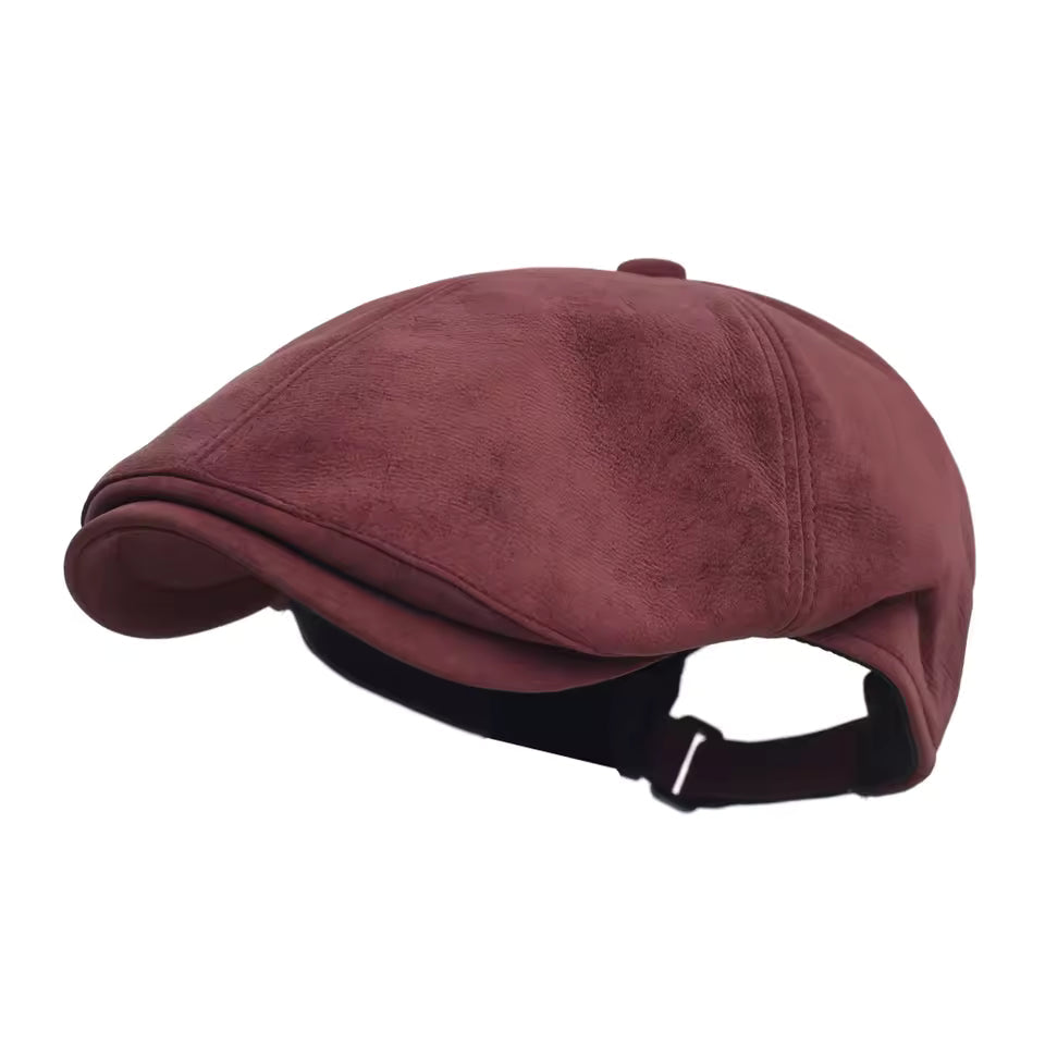 The Barrington Cap - Rosewood Red