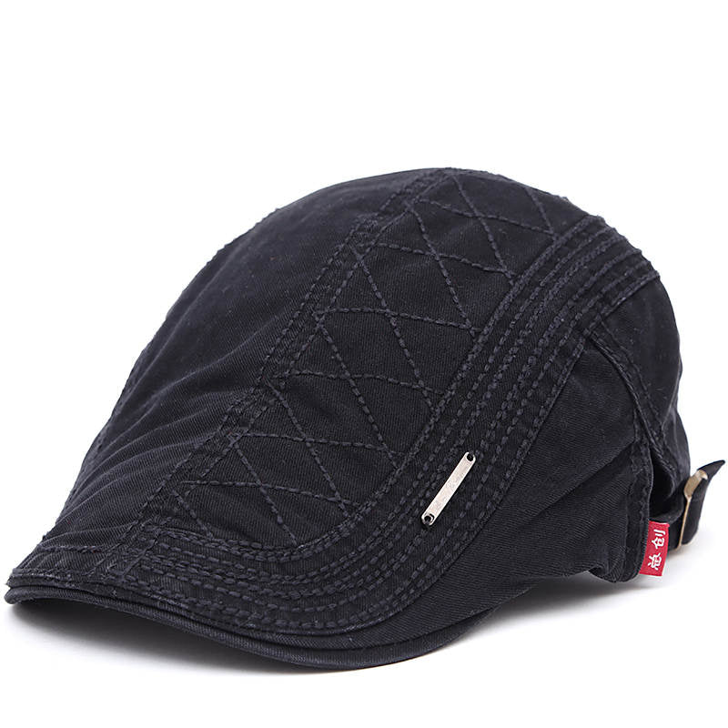 The Harrington Cap - Coal Black