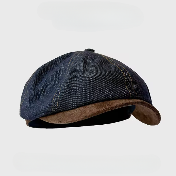 The Kensington Cap - Denim Blue